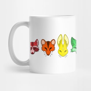 Colorful Woodland Critters Mug